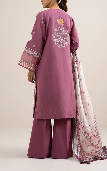 Sapphire Mauve Dobby Suit | Pakistani Lawn Dress in USA- Image 2