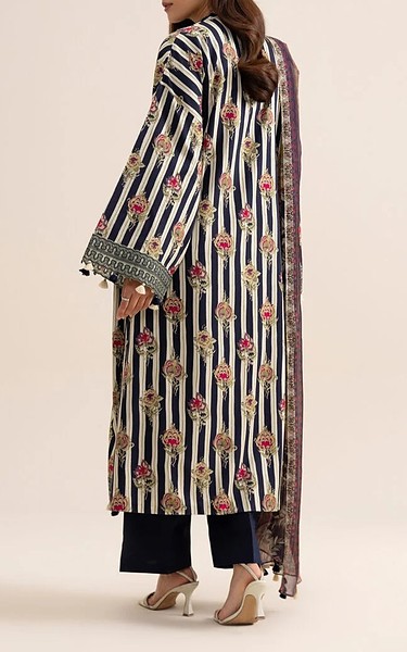 Sapphire Black/Off White Lawn Suit | Pakistani Lawn Dress in USA- Image 2