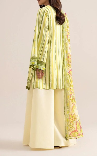 Sapphire Lime/Off White Lawn Suit | Pakistani Lawn Dress in USA- Image 2