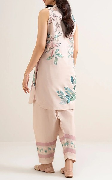 Sapphire Pale Pink Lawn Suit (2 Pcs) | Pakistani Lawn Dress in USA- Image 2