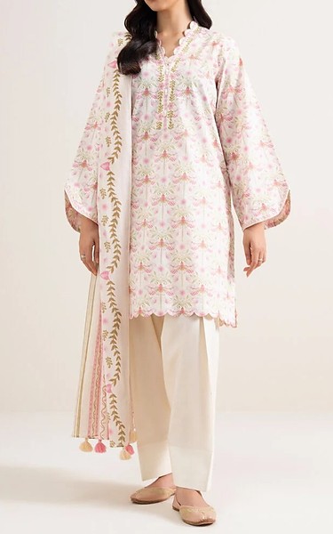 Sapphire Off White Lawn Suit | Pakistani Lawn Dress in USA- Image 1