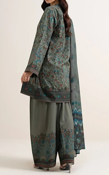 Sapphire Dark Grey Lawn Suit | Pakistani Lawn Dress in USA- Image 2