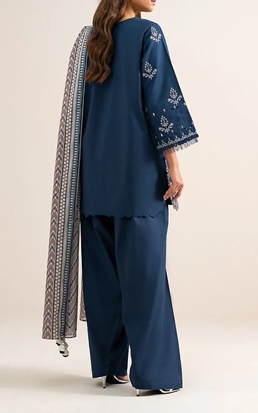 Sapphire Navy Blue Lawn Suit | Pakistani Lawn Dress in USA- Image 2