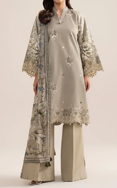 Sapphire Grey Lawn Suit | Pakistani Lawn Dress in USA- Image 1