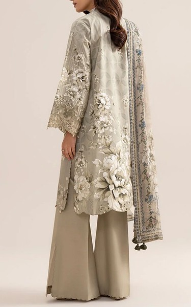 Sapphire Grey Lawn Suit | Pakistani Lawn Dress in USA- Image 2