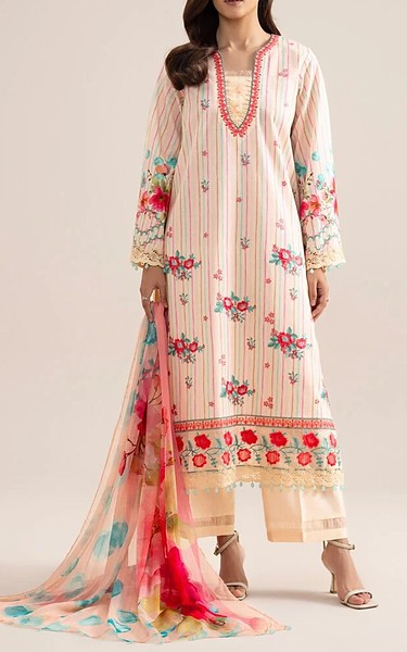Sapphire Off White Lawn Suit Suit | Pakistani Lawn Dress in USA- Image 1