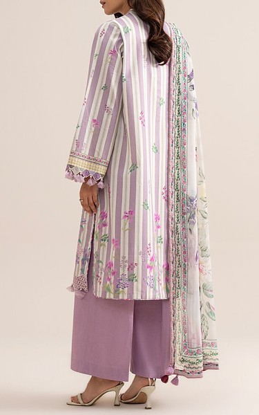 Sapphire Lilac/Off White Lawn Suit | Pakistani Lawn Dress in USA- Image 2