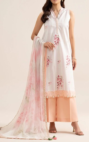 Sapphire Off White Lawn Suit | Pakistani Lawn Dress in USA- Image 1