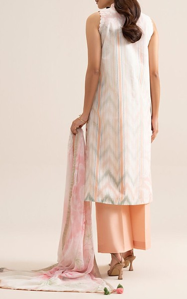 Sapphire Off White Lawn Suit | Pakistani Lawn Dress in USA- Image 2