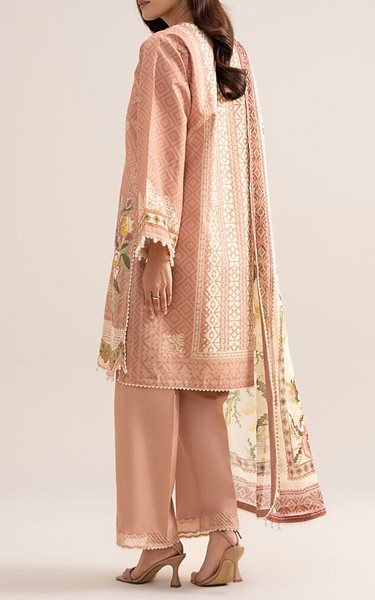 Sapphire Oriental Pink Cotton Suit | Pakistani Lawn Dress in USA- Image 2