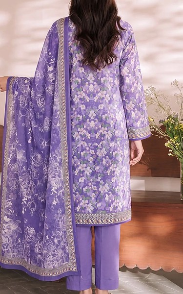 VS Textile Twilight/Off White Cambric Suit | Pakistani Lawn Dress in USA- Image 2