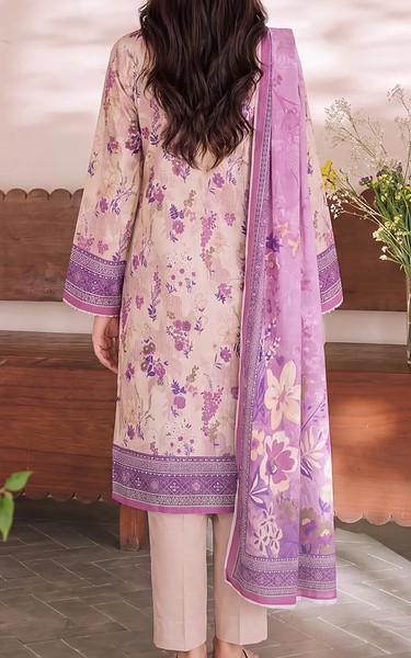 VS Textile Oyster Pink Cambric Suit | Pakistani Lawn Dress in USA- Image 2