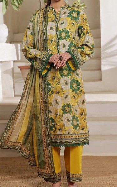VS Textile Multi Cambric Suit | Pakistani Lawn Dress in USA- Image 1