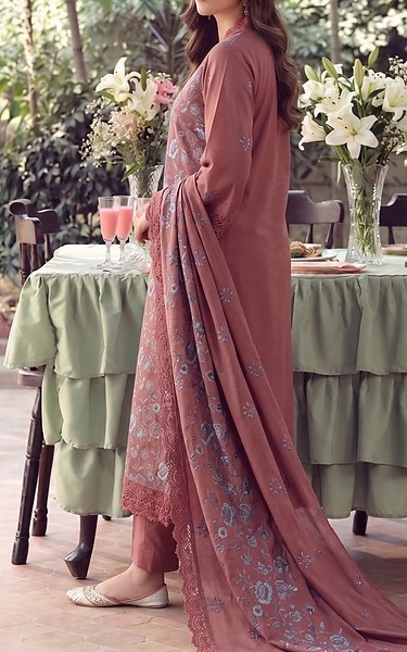 VS Textile Rose Vale Karandi Suit | Pakistani Winter Dresses in USA- Image 2