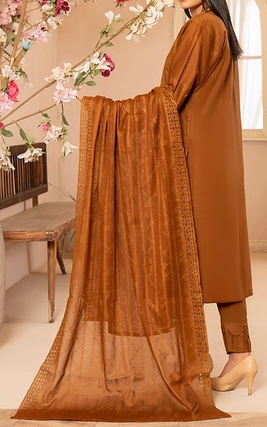 VS Textile Bronze Lawn Suit | Pakistani Lawn Dress in USA- Image 2