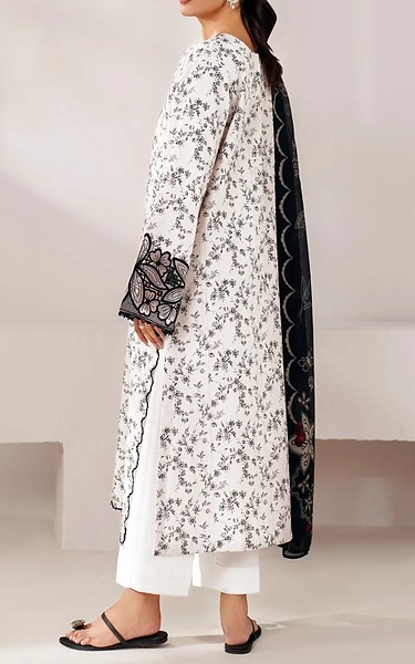 Xenia White/Black Lawn Suit | Pakistani Lawn Dress in USA- Image 2