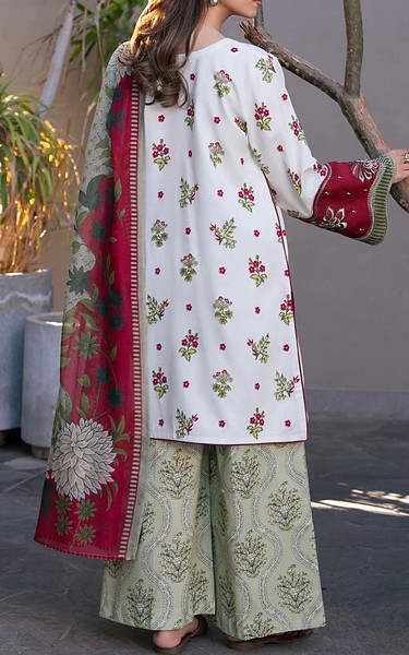 Xenia Off White Lawn Suit | Pakistani Lawn Dress in USA- Image 2