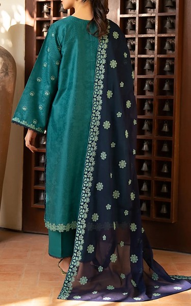 Xenia Teal Lawn Suit | Pakistani Lawn Dress in USA- Image 2