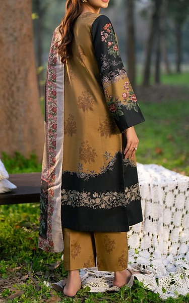 Xenia Camel Lawn Suit | Pakistani Lawn Dress in USA- Image 2