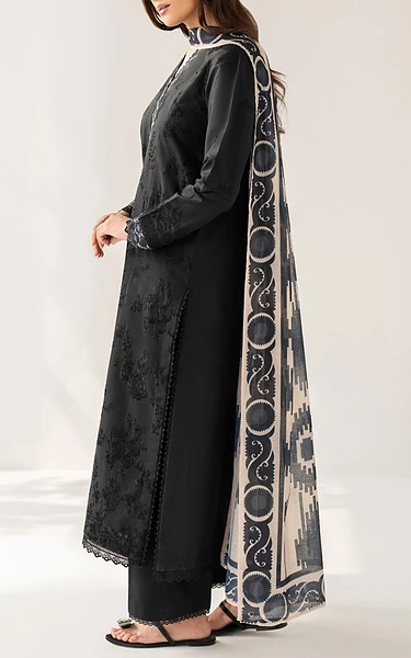 Xenia Black Lawn Suit | Pakistani Lawn Dress in USA- Image 2