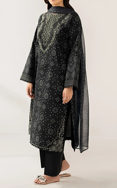 Xenia Black Lawn Suit | Pakistani Lawn Dress in USA- Image 1
