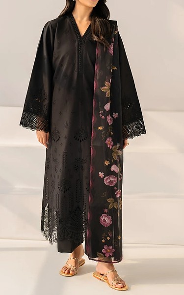 Xenia Black Lawn Suit | Pakistani Lawn Dress in USA- Image 2