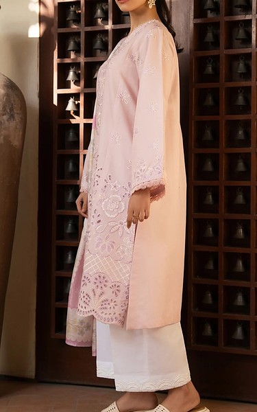 Xenia Pale Pink Lawn Suit | Pakistani Lawn Dress in USA- Image 2