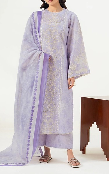 Xenia Lavender Lawn Suit | Pakistani Lawn Dress in USA- Image 1