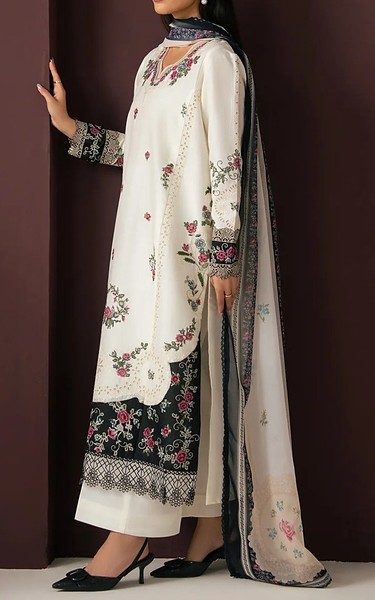 Xenia White Lawn Suit | Pakistani Lawn Dress in USA- Image 1