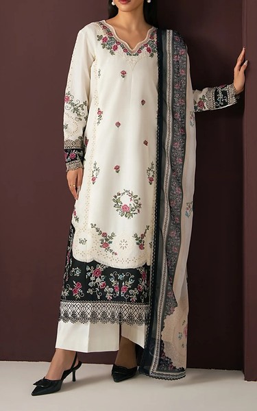 Xenia White Lawn Suit | Pakistani Lawn Dress in USA- Image 2
