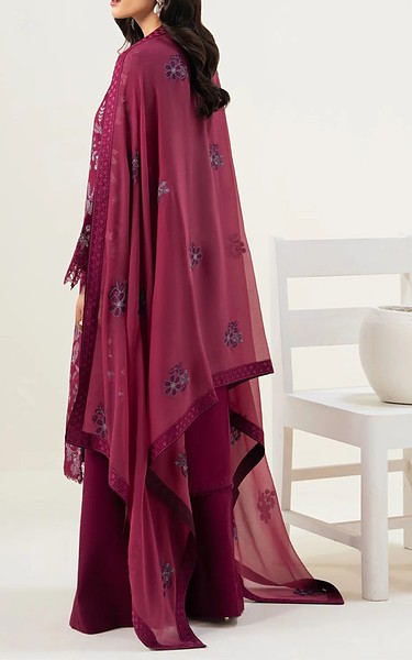 Xenia Mulberry Lawn Suit | Pakistani Lawn Dress in USA- Image 2