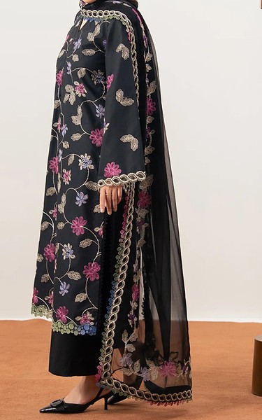 Xenia Black Lawn Suit | Pakistani Lawn Dress in USA- Image 2