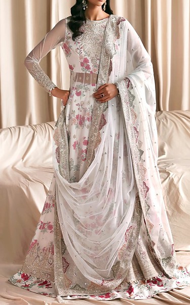 Zarif Yellow Chiffon Suit | Pakistani Embroidered Chiffon Dresses USA- Image 2