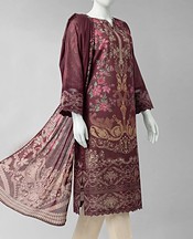 Maroon Liminal Suit (2Pcs)