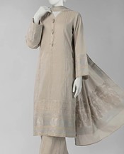 Silver Jacquard Suit