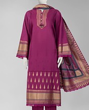 Magenta Jacquard Suit