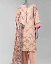 Peach Cotton Suit