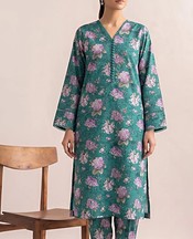 Adans Libas Teal Lawn Suit (2 Pcs)- Pakistani Lawn Dress