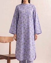 Adans Libas Light Pastel Purple Lawn Suit (2 Pcs)- Pakistani Lawn Dress