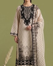 Snow Lawn Suit (2Pcs)