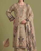 Beige Lawn Suit