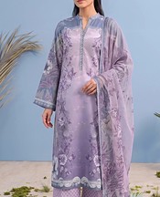 Adans Libas Lavender Lawn Suit- Pakistani Designer Lawn Suits
