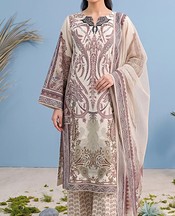 Adans Libas Ivory Lawn Suit- Pakistani Lawn Dress