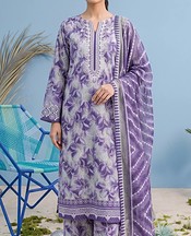 Adans Libas Purple Lawn Suit- Pakistani Designer Lawn Suits