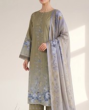 Light Green Lawn Suit
