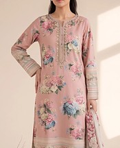 Oyster Pink Lawn Suit