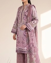 Tea Pink Lawn Suit