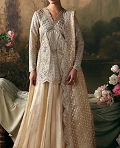 Golden Organza Suit
