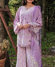 Afsanah Lilac Lawn Suit- Pakistani Designer Lawn Suits