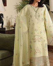 Afsanah Green Mist Lawn Suit- Pakistani Lawn Dress
